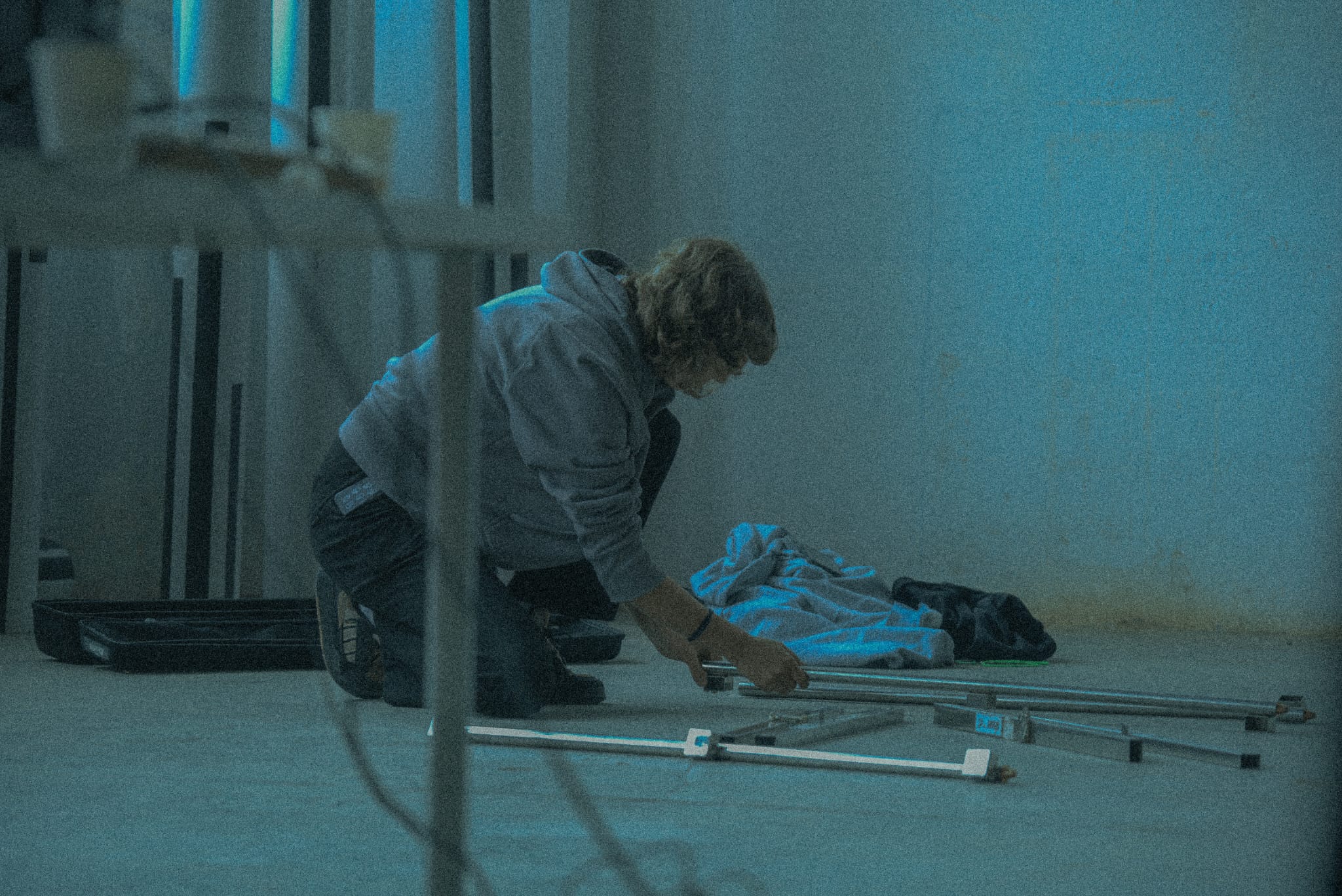 Collage de fotogramas de proyectos de cine de Miha